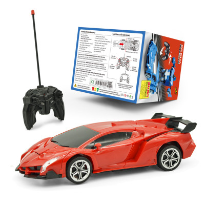 Đồ Chơi Xe Đua Biến Hình Robot Điều Khiển Từ Xa DK81210 ( Màu ngẫu nhiên )