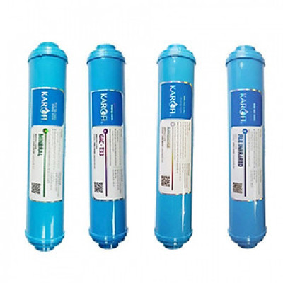 Combo 4 lõi 5678 Karofi - Hàng chính hãng - Bộ lõi Khoáng chức năng dùng thay thế cho máy lọc RO
