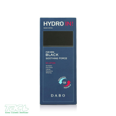 Lotion dưỡng da đa năng dành cho nam - DABO BLACK FORCE SOOTHING 5X LOTION  160ML
