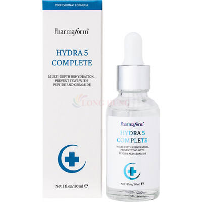 Tinh chất dưỡng ẩm Pharmaform Hydra 5 Complete (30ml) - Hàng chính hãng