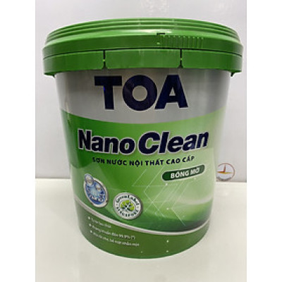 Sơn nước nội thất cao cấp Toa Nanoclean NHIỀU MÀU_ 15L