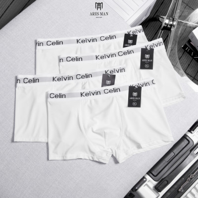  Quần boxer nam, quần lót nam thun lanh KELVIN 2.0 kháng khuẩn co giãn 4 chiều thấm hút mồ hôi phong cách nam tính - 