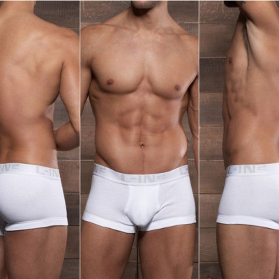 Quần lót nam boxer cao cấp thun cotton co giãn tốt, sịp đùi nam kiểu dáng hiện đại trẻ trung, lưng cạp to nam tính và co giãn thoải mái, màu trơn thanh lịch QLINC004