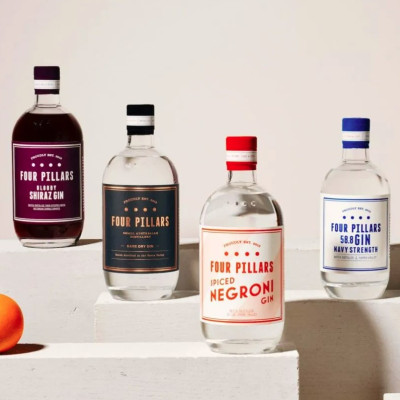 Rượu Four Pillars Bloody Shiraz Gin 37.8% 200ml - 700ml