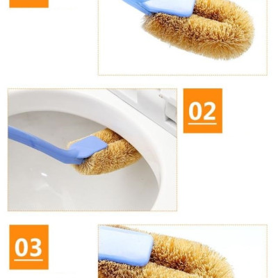 Chổi cọ rửa toilet, nhà vệ sinh Kokubo - Hàng nội địa Nhật Bản - Giao màu ngẫu nhiên