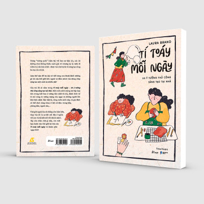 Tí Toáy Mỗi Ngày - 50 Ý Tưởng Thủ Công Sáng Tạo Tại Nhà - Tặng kèm Bookmark