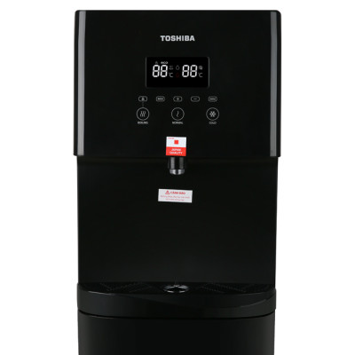 Cây nước nóng lạnh Toshiba RWF-W1830BV(K) - Chức năng Eco, tiết kiệm điện, Nút cảm ứng, Tự ngắt điện khi quá tải - Hàng chính hãng - Bảo hành 12 tháng, Chất lượng Nhật bản