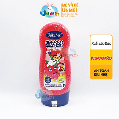 Sữa Tắm Gội Bubchen Hương Dâu Đất (230ml) - N