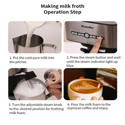 Máy pha cà phê Espresso BioloMix CM6866 - HÀNG NHẬP KHẨU