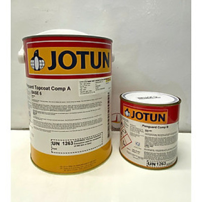 Sơn Epoxy Jotun Penguard Topcoat base 6 màu cam - Orange 0439 _5L/bộ