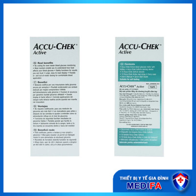 Máy Kiểm Tra Đường Huyết Accu Chek Active