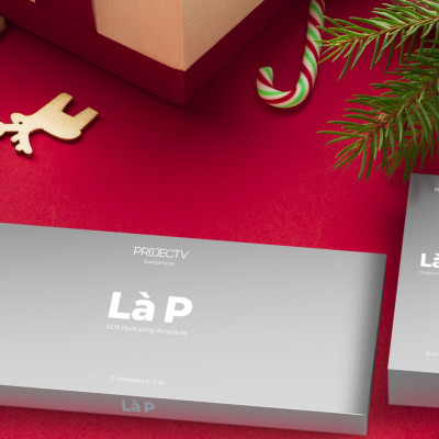 Combo 2 Hộp Tinh Chất Dưỡng Ẩm Là P Beauty Hit - PROJECT V - Ampoule với peptides cho da mặt (Hộp 10 ống x 1.5ml) - Xuất xứ Thụy Sĩ, Hàng Chính Hãng
