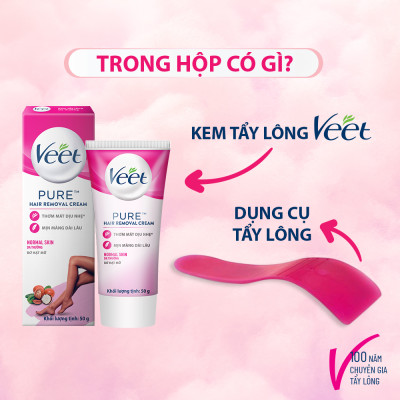 Kem Tẩy Lông Veet Pure Normal 50g