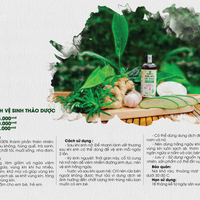 DUNG DỊCH VỆ SINH THẢO DƯỢC MẸ KEN - 100ML