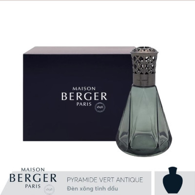 Maison Berger - Đèn xông tinh dầu Pyramide Vert Antique - 250ml