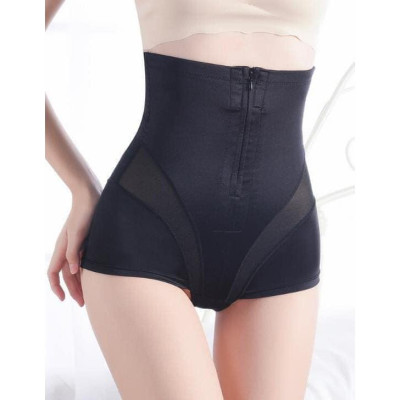 Quần lót gen nịt bụng lụa nữ kéo khóa chất liệu thun su mát pha lưới thoáng khí- Mới 2020 - Quan lot gen nit bung nu