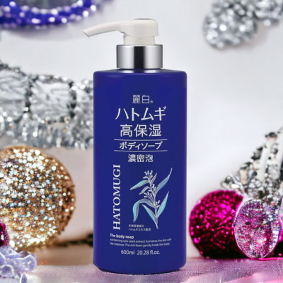 Sữa Tắm Dưỡng Ẩm Và Mịn Da Reihaku Hatomugi (Chai 600 mL)