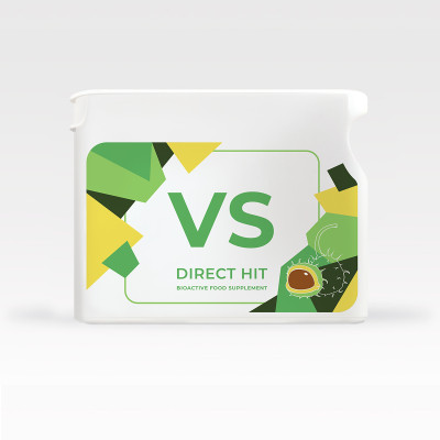 Thực Phẩm Sức Khỏe VS Direct Hit - Tĩnh Mạch Khỏe Mạnh - PROJECT V - Hộp 60 Viên - Xuất xứ Pháp, Hàng Chính Hãng