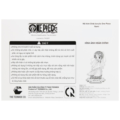 Đồ Chơi Mô Hình Acrylic Chibi One Piece - Nami