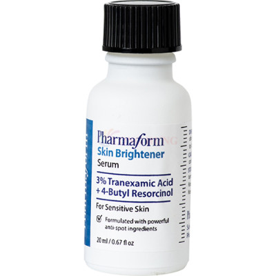 Tinh chất dưỡng trắng Pharmaform Skin Brightener Serum 3% Tranexamic Acid + 5% Niacinamide (20ml) - Hàng chính hãng