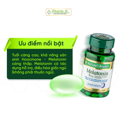 Combo 2 Hộp Viên Uống Hỗ Trợ Điều Hòa Giấc Ngủ NATURE