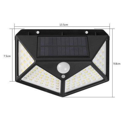  ĐÈN CẢM ỨNG NĂNG LƯỢNG MẶT TRỜI 100 BÓNG