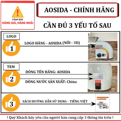 Máy ép dầu Nóng và Lạnh, dùng trong gia đình hoặc nhà hàng. Thương hiệu Anh Quốc AOSIDA cao cấp WF-J118. Hàng chính hãng