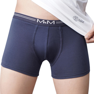 Combo 4 Quần Sịp Đùi Nam Quần Lót Nam Boxer Sợi Cotton Cao Cấp MRM FASHION Mix 2 Màu TẶNG Đôi Tất Nam Cao Cấp