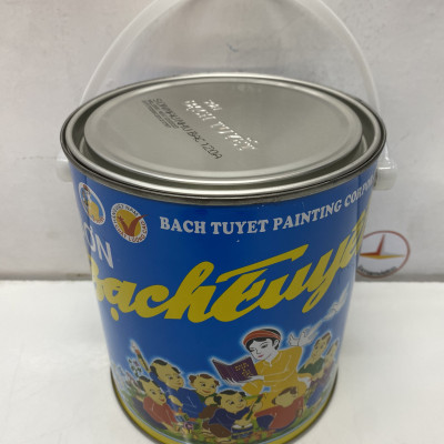 Sơn dầu Bạch Tuyết màu bạc 120A 2.8kg