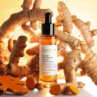 Tinh chất nghệ Hưng Yên Cocoon 30ml bổ sung vitamin C sáng da chuyên sâu mờ vết thâm 