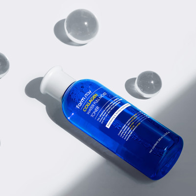 Nước hoa hồng collagen săn chắc da và chống lão hóa _ Farmstay Collagen Water Full Moist Toner 200ml