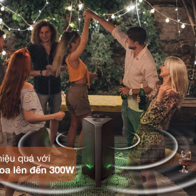 Loa tháp Samsung MX-T40/XV 300W - Hàng chính hãng