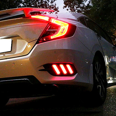 Bộ 2 Đèn Gầm Led Cảng Sau Honda Civic (2016 - 2021)