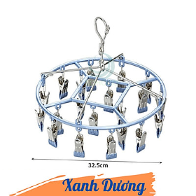 Móc phơi quần áo inox 360 độ Giàn phơi đồ đa năng inox cao cấp Móc treo đồ nhỏ có kẹp inox tiện lợi Giá treo phơi tất, đồ lót, khăn tay bằng inox Móc phơi 20-28 kẹp inox xoay tròn/ chữ nhật Móc phơi inox tiết kiệm không gian