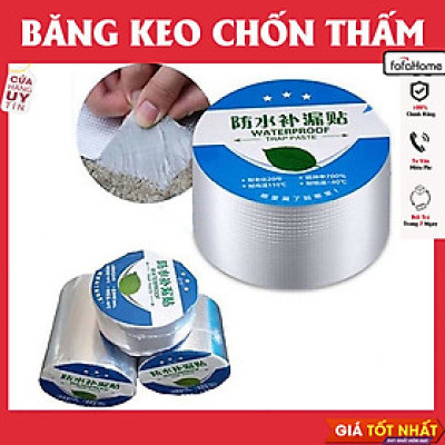 Băng Keo Bê Tông Cuộn 5 Mét Dán Rộng 5cm 10cm 15cm 20cm, Miếng Dán Siêu Dính, Miếng Chống Thấm Nước, Keo Chống Dột, Chịu Nhiệt Tốt,Siêu Dính