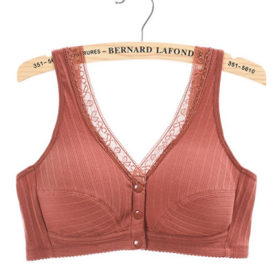 Áo Lót Cho Phụ Nữ Trung Niên Azuno Az400 Cao Cấp Chất Liệu Cotton Không Gọng Nâng Ngực