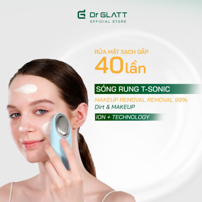 Combo Rạng ngời làn da Dr Glatt Máy rửa mặt, đẩy tinh chất Dua Fit Pro và Máy nâng cơ, trẻ hóa da Lifa 2.0