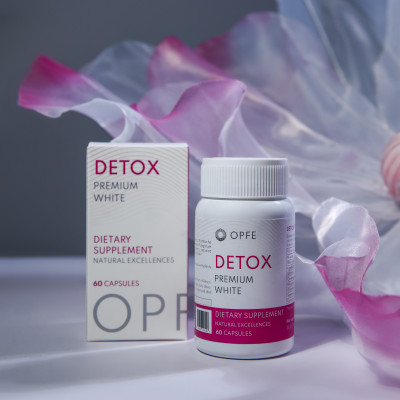 Thực phẩm BVSK OPFE Detox Premium White capsules (120 viên), Hungary (Made in EU) 100% Thảo dược tự nhiên