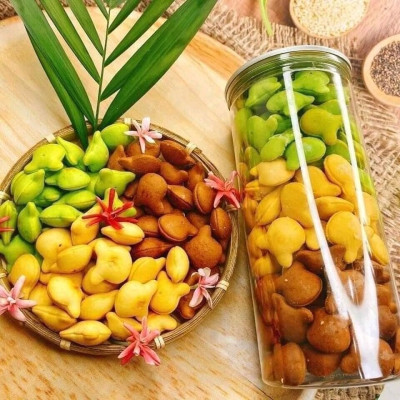 BÁNH GẤU NHÂN MIX 3 VỊ TÂN LỘC PHÁT HŨ 250G
