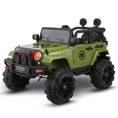 Xe ô tô điện trẻ em, xe oto điện cho bé 2 chỗ ngồi TILO KIDS TLK-5678 kiểu dáng địa hình siêu ngầu, có điều khiển từ xa, bluetooth, chế độ nhún