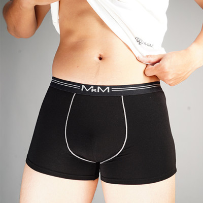 Combo 4 quần lót nam Boxer Bamboo Organic mềm mịn thoáng mát thấm hút mồ hôi MRM Manlywear - Màu Ngẫu Nhiên