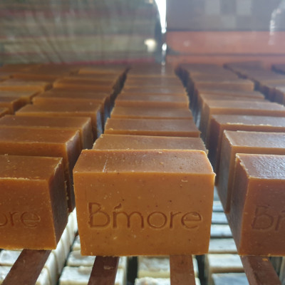 Xà phòng Gấc Bimore an toàn lành tính ngừa mụn