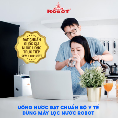 MÁY LỌC NƯỚC NÓNG THÔNG MINH - LẠNH ROBOT GrandPlus-9 - Hàng Chính Hãng