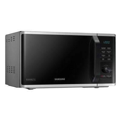 Lò Vi Sóng Tráng Men Có Nướng Samsung MG23K3515AS/SV (23 lít) - Hàng Chính Hãng