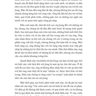 Sách - Hồi Ức, Giấc Mơ, Suy Ngẫm - Hành Trình Vào Nội Tâm Của Carl Jung – Nơi Ký Ức, Giấc Mơ Và Triết Lý Giao Thoa