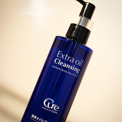 Dầu tẩy trang Cure Extra Oil Cleansing làm sạch và dưỡng ẩm (200ml) - Hàng chính hãng