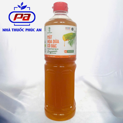 Mật hoa dừa cô đặc hữu cơ Sokfarm 250g - 1,4kg - chuẩn organic, thay thế mật ong, thơm ngon ngọt thanh