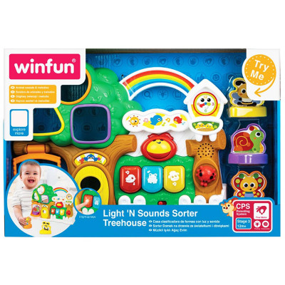 Đồ Chơi Ngôi Nhà Trên Cây Có Nhạc Và Đèn Cho Bé - Winfun 000786