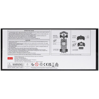 Đồ Chơi Xe Điều Khiển Oracle Red Bull Racing RB18 1:18 - Rastar R94800/DBL - Màu Xanh Dương Đậm