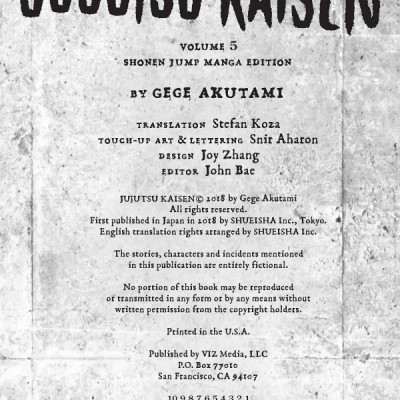 Jujutsu Kaisen 5 (English Edition)